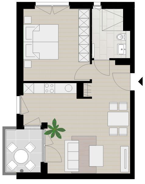 Grundriss grundriss wohnung c7 C7 Park 47