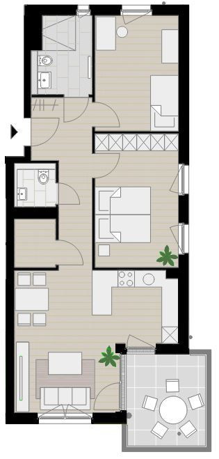 Grundriss grundriss wohnung c9 C9 Park 47