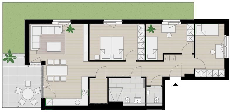 Grundriss grundriss wohnung a1 A1 Park 47