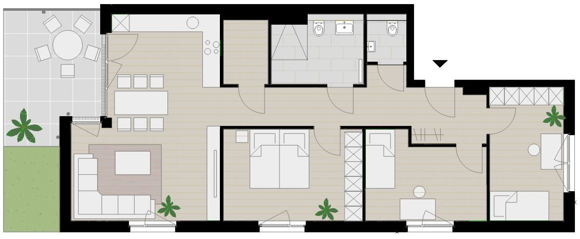 Grundriss grundriss wohnung a2 A2 Park 47