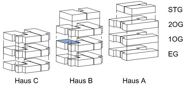 Grundriss lage wohnung b4 B4 Park 47