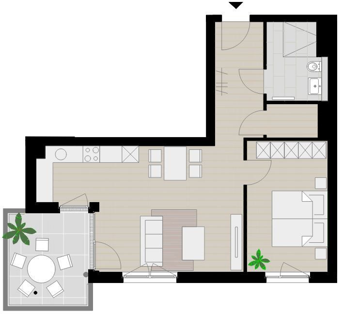 Grundriss grundriss wohnung c5 C5 Park 47