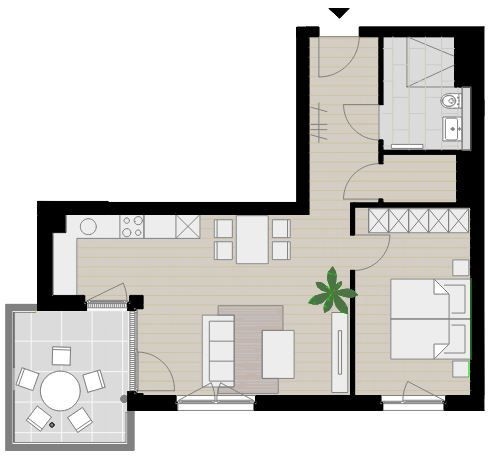 Grundriss grundriss wohnung c8 C8 Park 47