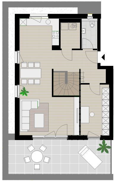 Grundriss grundriss wohnung b7 stg B7 Park 47